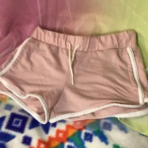 Pink girls kick shorts